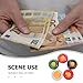 jojofuny Counting Cash Moistener 5pcs Fingertip Moisturizers Sponge Finger for Counting Money Finger Glove