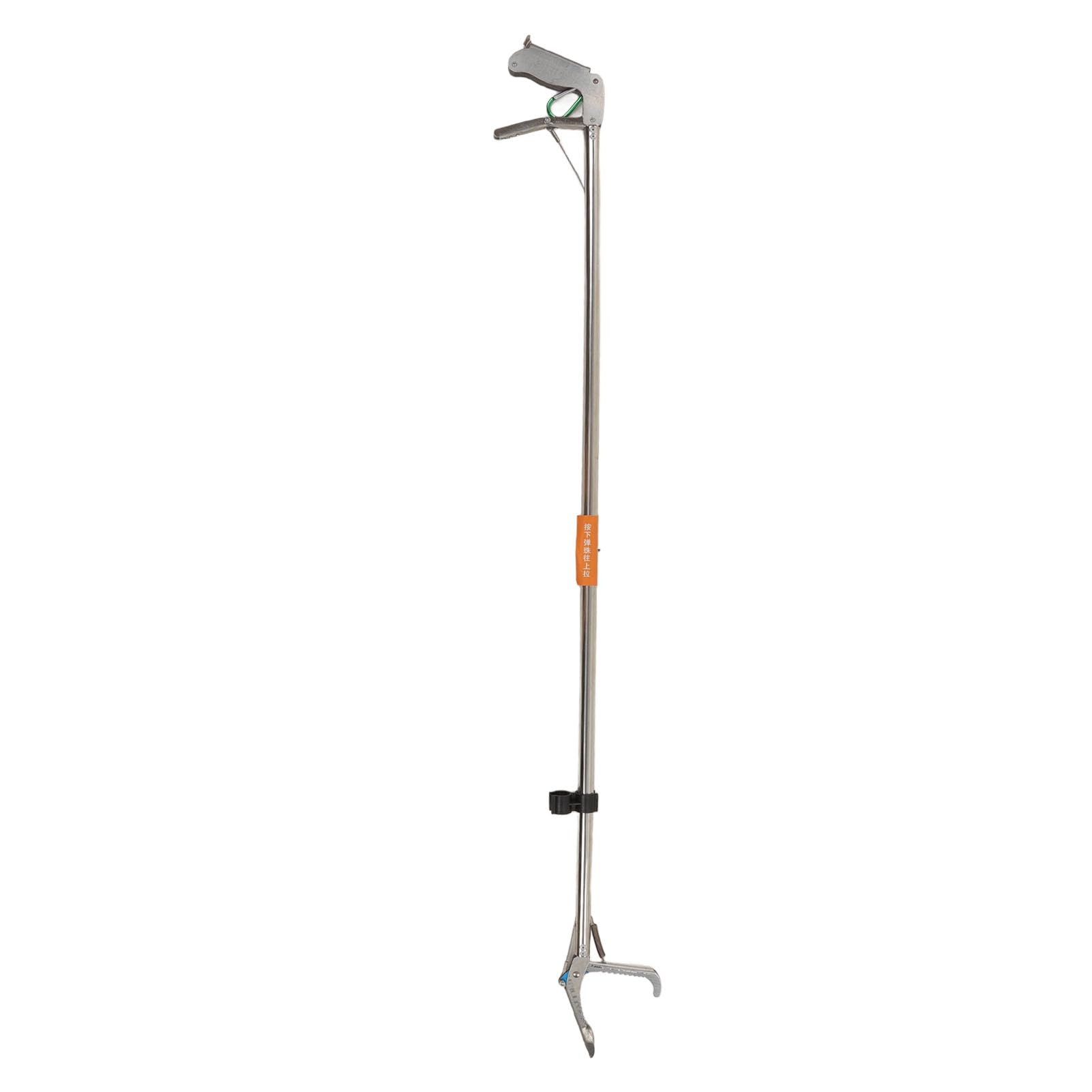 Pinzas para Serpientes de 52 Pulgadas, Pinza Plegable de Acero Inoxidable Extra Larga para Reptiles con mandíbula Ancha, Mango con Bloqueo automático y cómodo Agarre