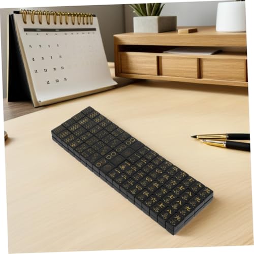 Mini Mahjong de viaje compacto con dados miniatura 5