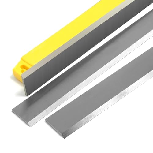 Image of 7 Inch Planer Blades 180x20x3mm HSS /TCT Jointer Knives for Woodworking Thickness Planer, Re-sharpenable, Set of 3 (HSS)