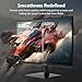 Z-Edge 27 Zoll 4K Monitor 120Hz UHD Gaming Monitor 3840x2160 IPS Panel, 1ms MPRT, 250cd/m², FreeSync, HDR10, DP 1.4, HDMI 2.1, VESA Kompatibel, Schwarz