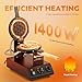 Imagen de CGOLDENWALL Bubble Waffle Maker de Estilo de Hong Kong 1400W