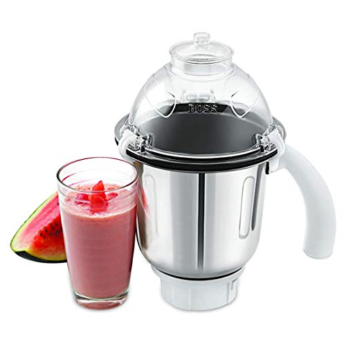 Boss Crown Wet & Dry Mixer Grinder Powerful 750W with 3 Stainless Steel Jars, 110V for USA - Image 4