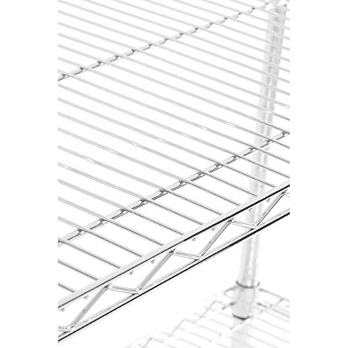 Étagère en plastique ABS et acier robuste pour rangement stable