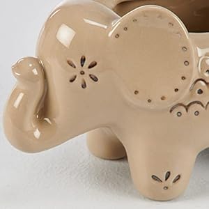 Primitives by Kathy Elephant Decorative Planter