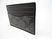 Coach F58110 Leather ID Card Case,Slim, Signature Charcoal/Black