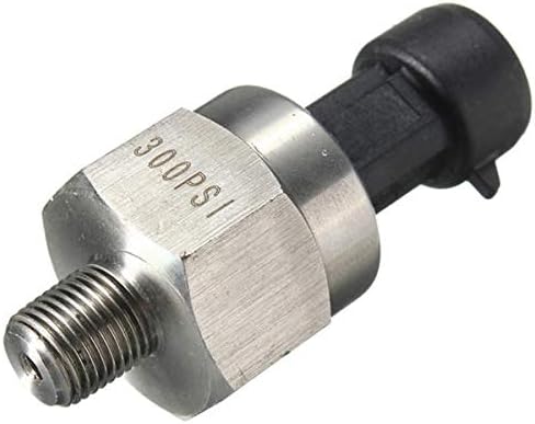 Lathe Tools 300PSI Pressure Transducer Pressure Sender for Oil Fuel Gas Water Air