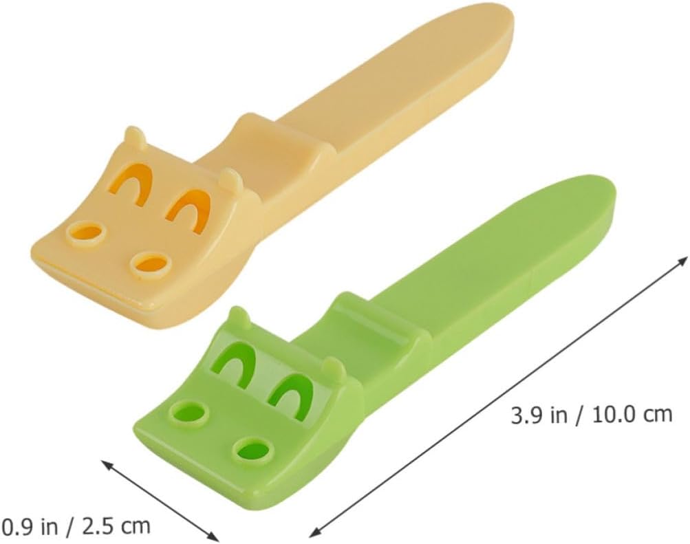 2pcs Salt Scoops 2g PP Kitchen Spoons for Pepper and Salt