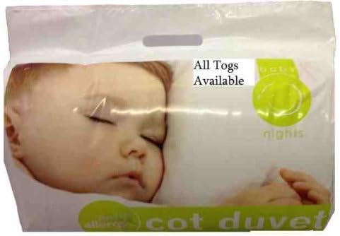 New Nights Luxury Anti allergy Cot Bed Duvet/Quilt 7.5 Tog 120x150 cm by Nights uk