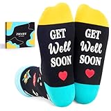 Zmart Unisex Recovery Socks - Get Well Soon Socks, Healing & Cheer Up Gifts after Surgery Gifts
