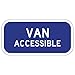 STOPSignsAndMore - R7-8B Van Accessible Handicap Parking Sign - 12x6 - Reflective | Rust Free Aluminum