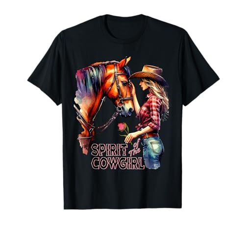 Espíritu de la vaquera Camiseta