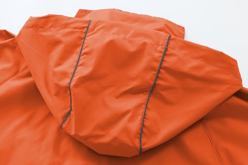 Image of Women's Lightweight Waterproof Jacket Packable Windbreaker Running Coat