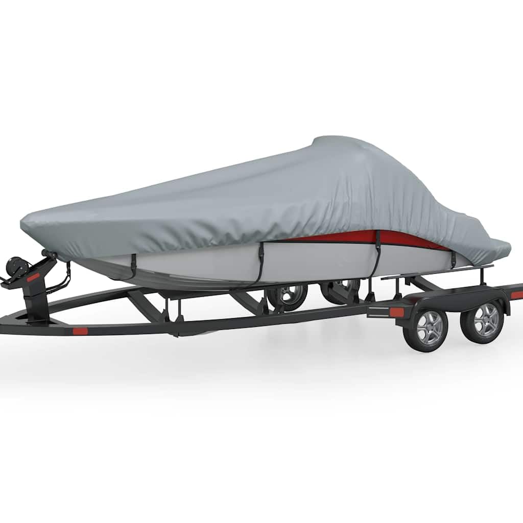 Bootsabdeckung für Boote Länge 427-488 cm Breite 173 cm, robuste Schutzhülle aus Polyester für Lagerung und Transport