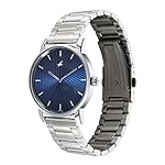 Fastrack-Mens-Analog-Blue-Dial-Silver-Band-Metal-Watch