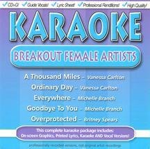 Karaoke: Breakout Female Artists [Audio CD] Various Artists