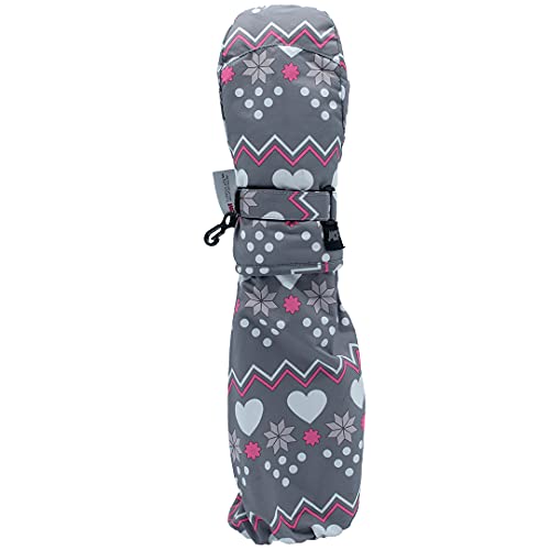 L-Bow Mittens + Heart Style + Winter Toddler Mittens Snow3
