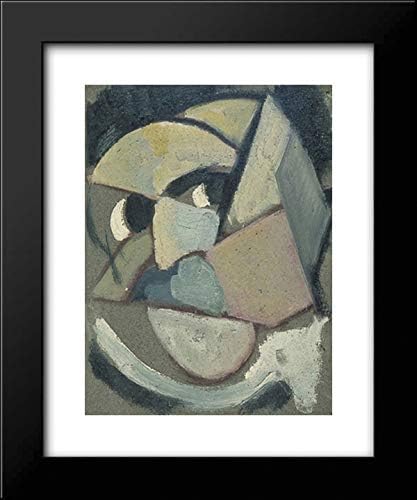 Abstract Portrait 15x18 Framed Art Print by Theo van Doesburg