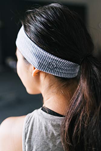 Maven Thread Women's 2" Wide Non Slip Sweat-Wicking Headband For Exercise And Yoga, 2-Pack (Dakota) #TOP2