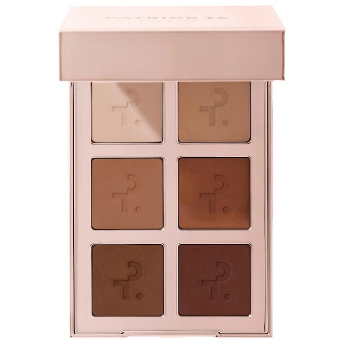 P4trick Ta. - Major Dimension Essential Artistry Edit Eyeshadow Palette, Long-Lasting, Highly Pigmented, Blendable Matte & Shimmer Shades – Neutral & Warm Tones for All Skin Tones – Color: (Medium)