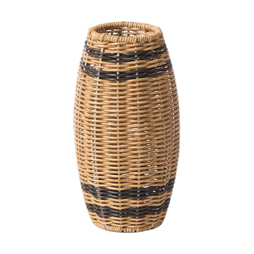 Panier à fleurs séchées jaune pour masquer les pots laids - 8