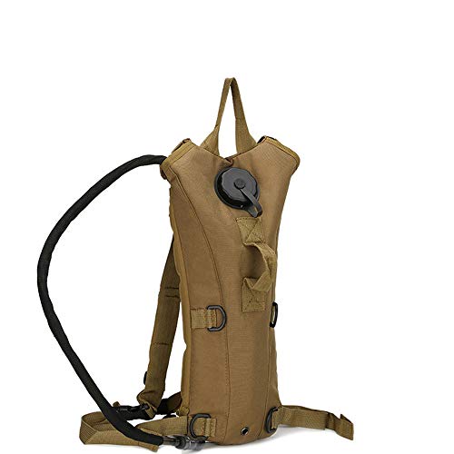 Tactical 2.5L/3L Hydration AEghA X|[c ToCoQ[ GA\tg MA  EH[^[{g obO ^NeBJ nCh[VpbN oR ނ - Tan