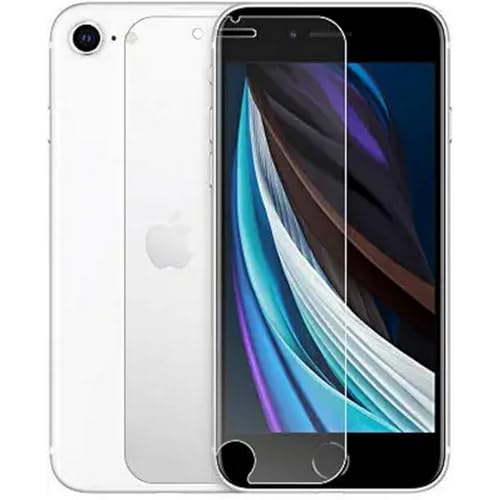 Image of ScreenUp Matte Finish Screen Protector for Apple Iphone SE 2020 - Anti-Glare, Scratch-Resistant, Bubble-Free, Smooth Touch, Full Coverage, Easy Installation
