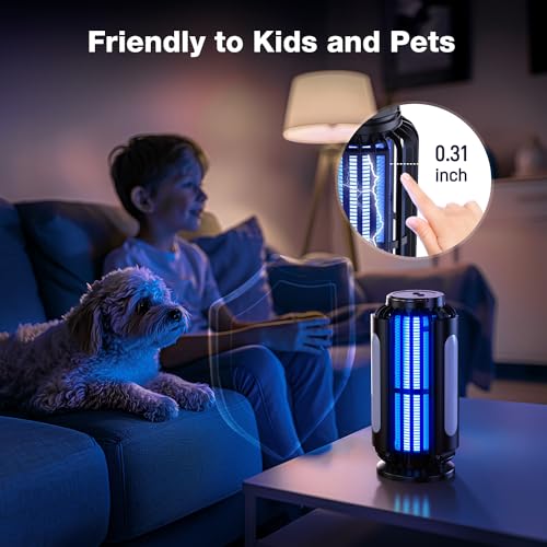 Cxruy XT-01 Bug Zapper, Mosquito Zapper Outdoor Indoor Solar Powered thumb #6