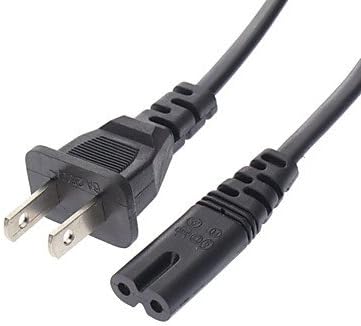 ZCL AC Power Cord Adapter Cable for Xbox PlayStation 2 PS2 (1.5M)
