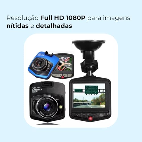 Câmera Veicular DVR Full HD 1080P – Registra Acidentes, Viagens e Garante Sua Segurança