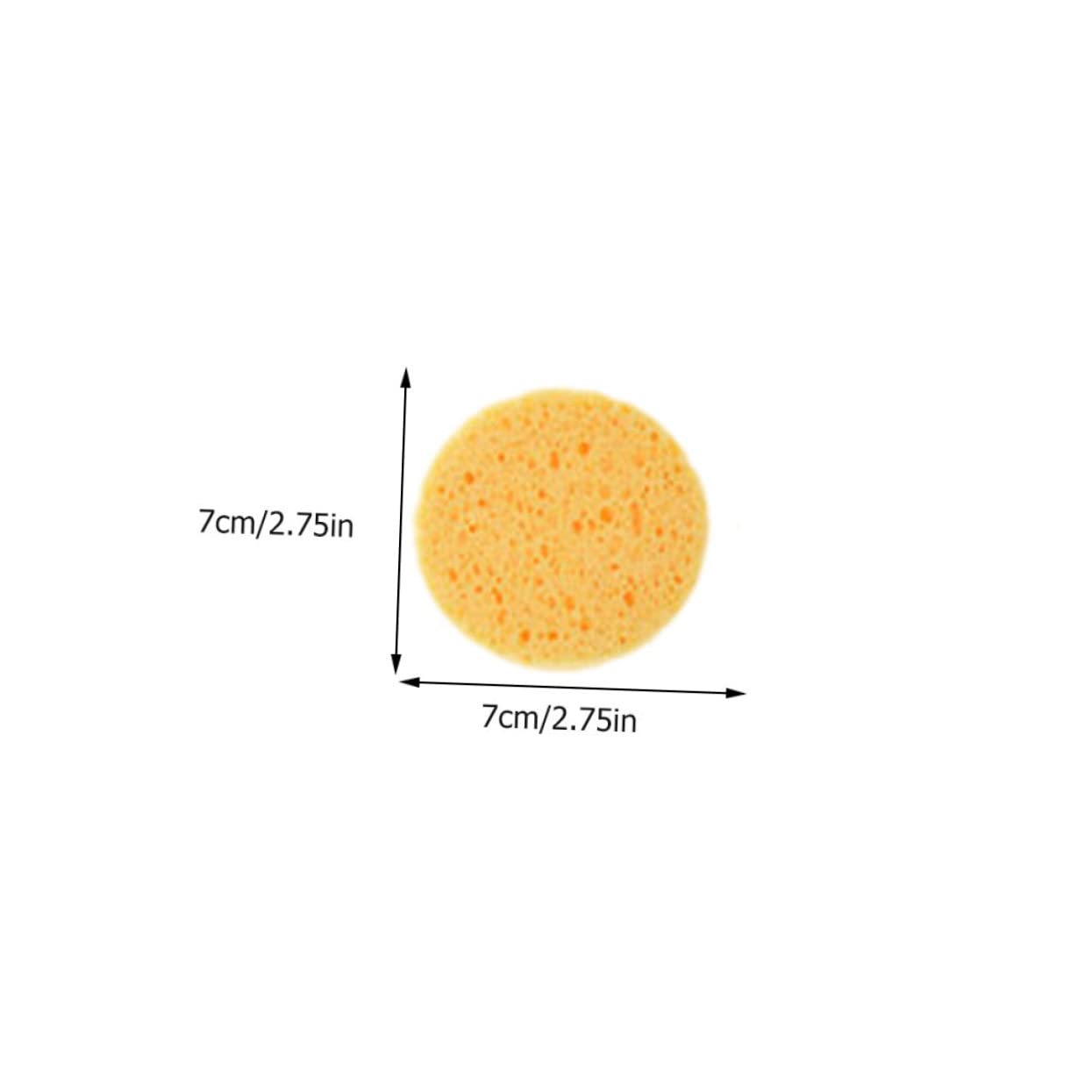 100pcs Girl Cosmetics Puff Simple Makeup Pad Facial Exfoliating Pads Pressed Powder Puff for Face Cleansing