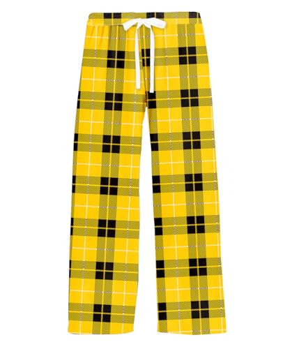 Image of Remimi Girl Boy Plaid Pants Drawstring Summer Casual Loose Bottoms 5-14 Years