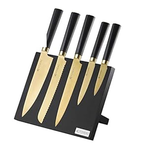 6-Piece Knife Block Giftbox | Titan Gold