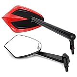 Der Cap-Ultra zeichnet sich neben seiner sportliche Form durch das Bicolor-Design aus. Für einen individuellen Style passend zur Motorradfarbe ist der Spiegel mit einer Kunststoffkappe in schwarz, rot (Ferrari-Rot) oder real-carbon erhältlich. Gelieferte Farbe entnehmen Sie dem Artikelbild.