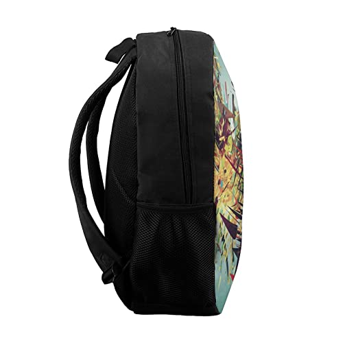 Sac à dos imprimé en 3D aux couleurs vives pour écoliers - 3