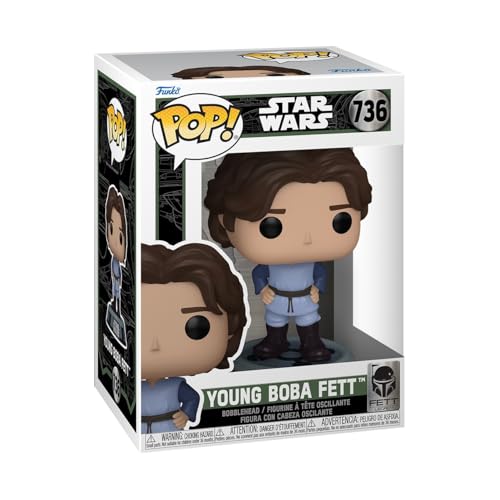Funko Pop! Star Wars: FL - Boba Fett - (Young) - Vinyl-Sammelfigur - Geschenkidee - Offizielle Handelswaren - Spielzeug Für Kinder und Erwachsene - Movies Fans - Modellfigur Für Sammler