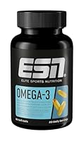 ESN Omega-3, 60 Kapseln, hochdosiert Fischöl mit 1200 mg EPA und 900 mg DHA pro Tagesportion