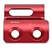 EVTSCAN Aluminium CNC Processing Anodic Oxide Coating Road Bike Front Derailleur Hanger Lightweight Enhance Biking Experience (Red)