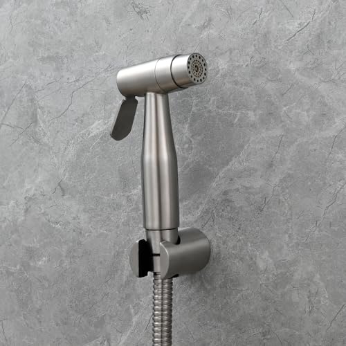 CIENCIA Hand Bidet Sprayer Premium Edelstahl Sprayer Shattaf - Nur Bidet Spray Kopf für WC, Wasser WC Reinigung Attachments, WS024A