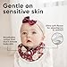 Copper Pearl Baby Bandana Drool Bibs for Drooling and Teething 2-Pack Fashion Bibs Gift Set for Girls “Scarlet