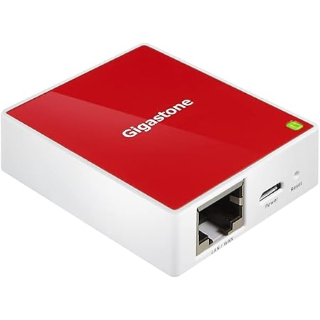 Amazon.com: Gigastone TR1 Mini Wireless Travel Router 150Mbps, Router ...
