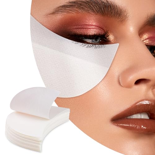 Yatinkim Lidschatten Schablonen Gel Pads Lidschattenschild Augen Patches Aufkleber für Wimpernverlängerung Tönung Lippenmake-Up Make-Up Rückstand Boxen 30 Stück