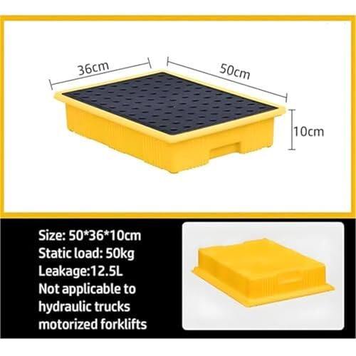 Stockage d'huile propre avec la plateforme de rétention modulaire