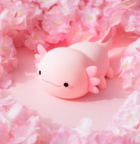 Axolotl Rechargeable Silicone Night Light - 9.49 w/ Code + 50% Off Code EY1S5PRG - image 7
