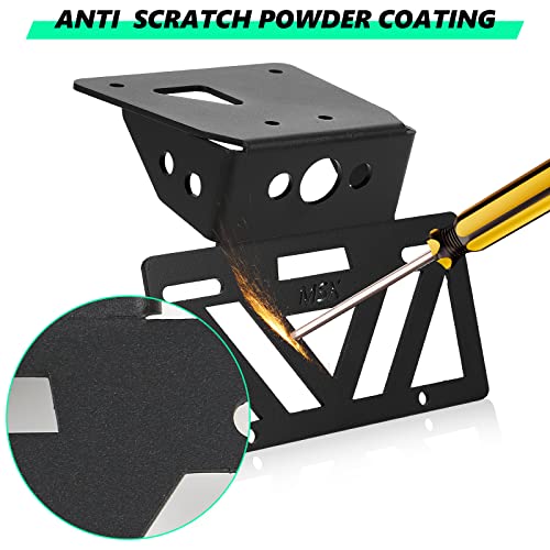 Grom support de plaque d'immatriculation rigide compatible clignotants OEM - 4