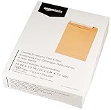 Amazon Basics Catalog Mailing Envelopes, Peel & Seal, 10x13 Inch, Brown Kraft, 100-Pack