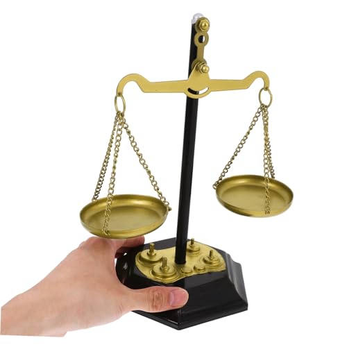 Balance de justice en métal Hanabass pour décoration de table moderne