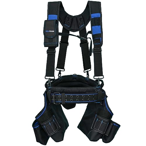 MELOTOUGH Pro Framer's Combo System Apron Tool Pouch Tool Belt wi...