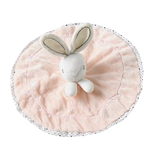P Prettyia Manta de Seguridad Peluche Felpa de Dormir Juego Decorativos Regalos de Recién Nacidos - Rosado, tal como se describe