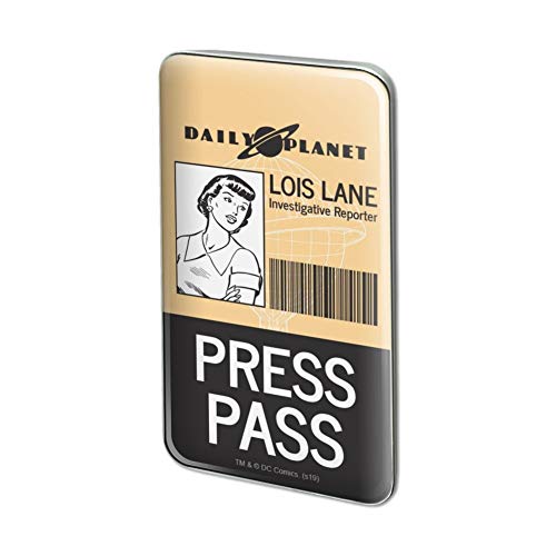 GRAPHICS & MORE Superman Lois Lane Press Pass Metal Rectangle Lapel Hat Pin Tie Tack Pinback